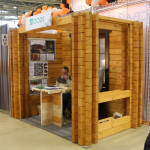 Строительная компания Woods (деревянные дома и бани) на выставке Holzhaus