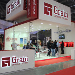 Выставочный стенд оконной компании Grain на Batimat Russia
