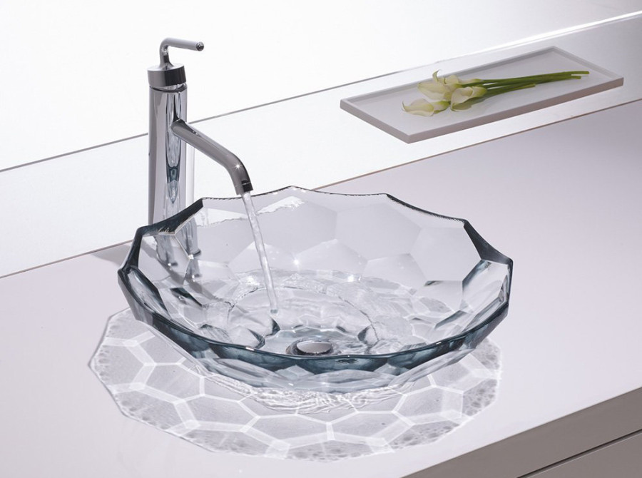 Стеклянная раковина Kohler Briolette