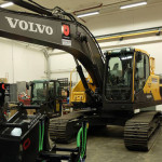Гусеничный экскаватор Volvo EC220E